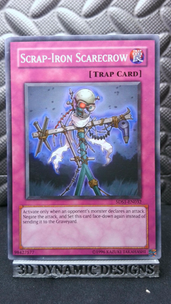 | Yugioh Scrap-Iron Scarecrow 5DS1-EN032 1st 5Ds 2008 Starter Deck NM- 🔥 | - Image 1
