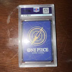 ONE PIECE JAPANESE OP11-A FIST OF DIVINE SPEED 080 GEAR TWO ALTERNATE ART psa10 - Image 2