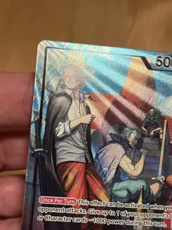 2025 One Piece Shanks PSA Magazine Exclusive Promo OP09-001 Damaged See Photos - Image 4