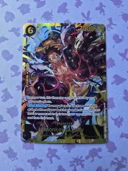 Monkey.D.Luffy (118) SEC OP10-118 Royal Blood Foil NM - Image 1