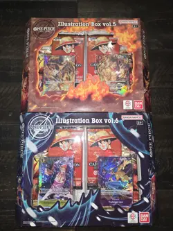 One Piece Illustration Box Vol 5 and Vol 6 Lot IN HAND Sealed PRB-02 OP-13 - Image 1