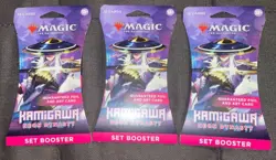 MTG KAMIGAWA NEON DYNASTY 1-Pck 15 Card Booster+3 Pck Set Booster{12Cards Each} 195166103341 - Image 3