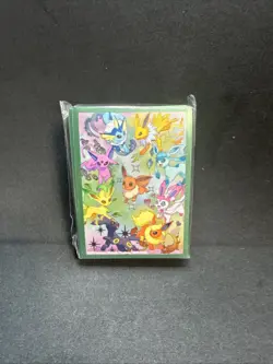 Pokemon Prismatic Evolutions UPC Eeveelutions Card Sleeves 65ct - Official - Image 1