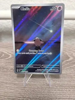 202/197 Clefairy Pokemon Card Grasping Draw Psychic Type - Image 1