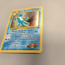 Misty’s Golduck 12/132 1st Edition Gym Challenge Holo Rare Pokemon Card - Image 2