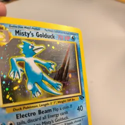 Misty’s Golduck 12/132 1st Edition Gym Challenge Holo Rare Pokemon Card - Image 4