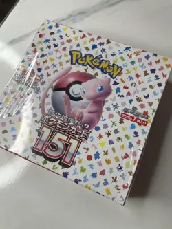 Scarlet & Violet Pokemon Card 151 Japanese Booster Box sv2a With Box Protector - Image 3