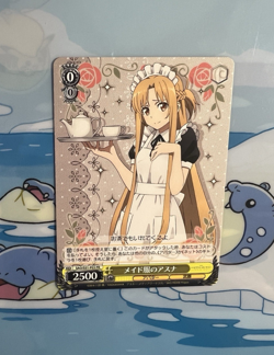 Weiss Schwarz Sword Art Online Maid Asuna SAO/S51-P03 Promo Card - Image 1