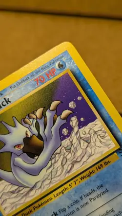 Golduck 35/62 Uncommon 1st Edition Fossil Pokemon Card VLP - Image 4