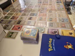 Pokemon 1998 Base 1st Edition Authentic Original Cards In Hard Sleeved Over 150 - Image 1