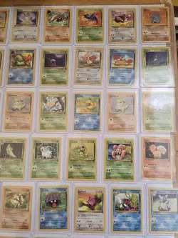 Pokemon 1998 Base 1st Edition Authentic Original Cards In Hard Sleeved Over 150 - Image 3