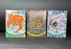 5x Topps Pokemon Cards (1 holo,4 non holo) - Image 1