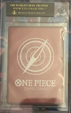 BGS 10 BLACK LABEL One Piece Los Angeles Dodgers Monkey D. Luffy Promo Card - Image 3
