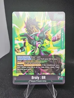 Broly : BR FB06-048 Leader Alternate Art Dragon Ball Card Rivals Clash (L) - Image 4