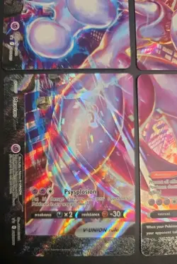 Mewtwo V-UNION [Set of 4] SWSH: Sword & Shield Promo Cards Holo - Image 4