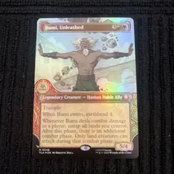 MTG - Avatar: The Last Airbender - Bumi, Unleashed Showcase NM/Pack Fresh - Image 1