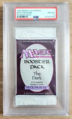 MTG - The Dark - Sealed Booster Pack - PSA 8. More MTG In My Store. - Image 1