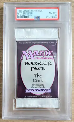 MTG - The Dark - Sealed Booster Pack - PSA 8. More MTG In My Store. - Image 1