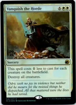 Vanquish the Horde (Foil) Innistrad: Midnight Hunt, 41 NM - Image 1