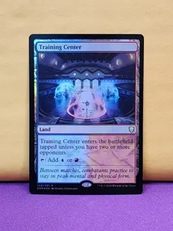 1x FOIL Training Center, NM, Commander Legends (CMR), Magic: the Gathering, MtG - Image 1