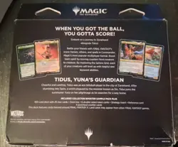 MTG Final Fantasy Commander Deck Counter Blitz Damaged Box - Image 2