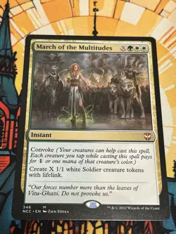 MTG March of the Multitudes [New Capenna Commander] - Image 1