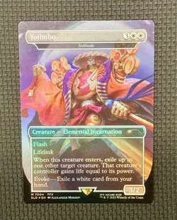 Magic: The Gathering Secret Lair, Yojimbo (Solitude) Rainbow Foil, Final Fantasy - Image 1