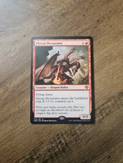 Shivan Devastator #143/281 (NM) Dominaria United DMU Magic MTG - Image 1
