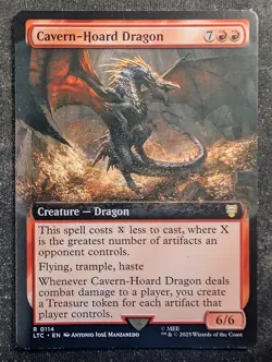 Cavern-Hoard Dragon - Extended - LOTR Tales of Middle Earth (MTG) - Image 1