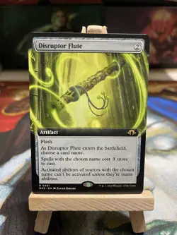 x1 Disruptor Flute - Extended Art R MTG Modern Horizons 3 M/NM, English - Image 1