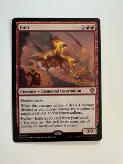 1 x Fury - Commander: Lorwyn Eclipsed - NM-Mint - MTG - Image 1