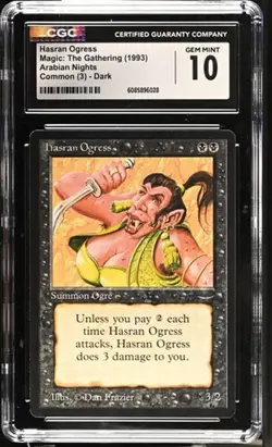 Hasran Ogress, Arabian Nights MTG. Just graded. CGC 10 Gem Mint! - Image 3