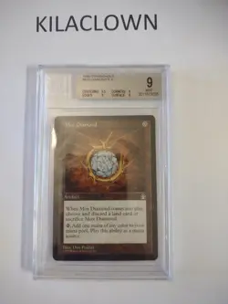 Mox Diamond Stronghold MTG BGS 9 subs 9.5-9-9-9 - Image 1