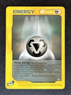 Pokemon TCG Metal Energy Aquapolis 143/147 Regular Vintage Rare - Image 1