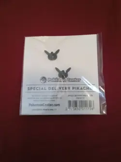 Special Delivery Pikachu Pokemon Pin - Pokemon Center Exclusive New Sealed - Image 2