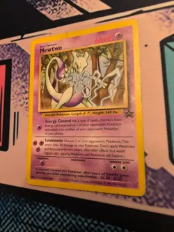 1999 Pokemon Wizards Black Star Promos Mewtwo #12 - Image 1