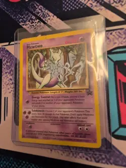 1999 Pokemon Wizards Black Star Promos Mewtwo #12 - Image 3