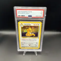 Dragonite 4/62 - PSA 5 - Pokemon TCG - Fossil - Holo - Image 1
