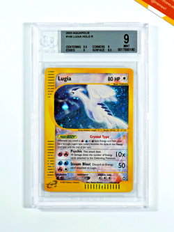 Pokemon BGS 9 Crystal Lugia #149 Holo Aquapolis 2003 English - Image 1