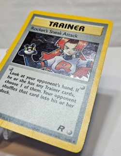 Rocket's Sneak Attack 16/82 Holo Rare Unlimited Team Rocket Pokemon 803 - Image 2