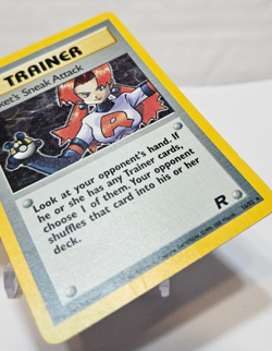 Rocket's Sneak Attack 16/82 Holo Rare Unlimited Team Rocket Pokemon 803 - Image 5