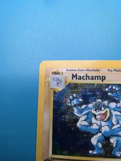 Pokemon Machamp 1st Edition 8/102 Unlimited Base Set 1999 Holo - Image 4