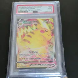 Graded PSA 9 2023 Pokemon SWSH BSP FA/Pikachu VMAX CRZ Coll- Pikachu VMAX #286 - Image 1