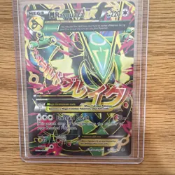 Pokemon M Rayquaza EX Roaring Skies 105/108 Holo Full Art Ultra Rare English - Image 1