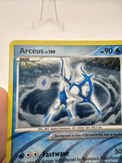 Pokemon Arceus AR4 Platinum: Arceus English NMT/LP - Image 3