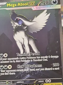 Pokemon Mega Absol ex 🦁 Mega Evolution 180/132 SIR TCG mint condition - Image 2