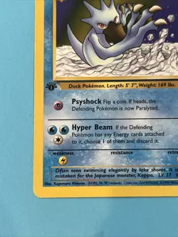 Pokemon TCG Fossil #35/62 Golduck 1st Edition LP - Image 4