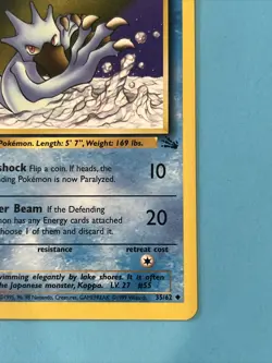 Pokemon TCG Fossil #35/62 Golduck 1st Edition LP - Image 5