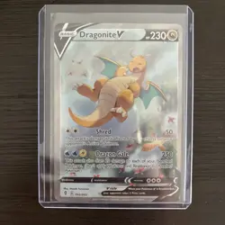 Pokemon TCG Evolving Skies Dragonite V Alt Art 192/203 - NM/M - PACK FRESH - Image 1