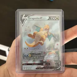 Pokemon TCG Evolving Skies Dragonite V Alt Art 192/203 - NM/M - PACK FRESH - Image 4